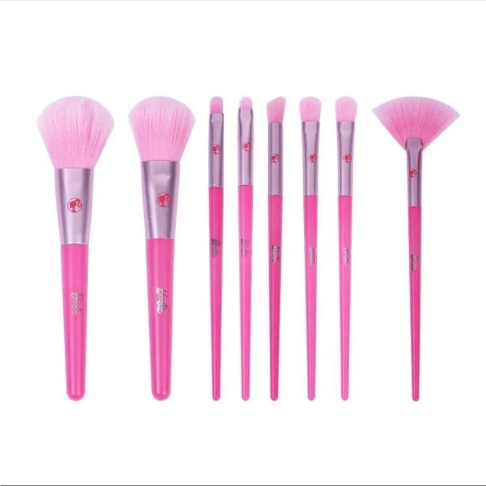 Barbie 8 Piece Makeup Brush Set, Limited Edition Barbie Makeup Brushes